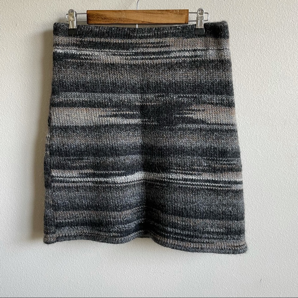 Krimson Klover Gray Skirt L EUC